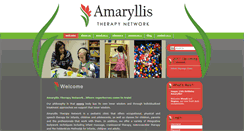 Desktop Screenshot of amaryllistherapy.net